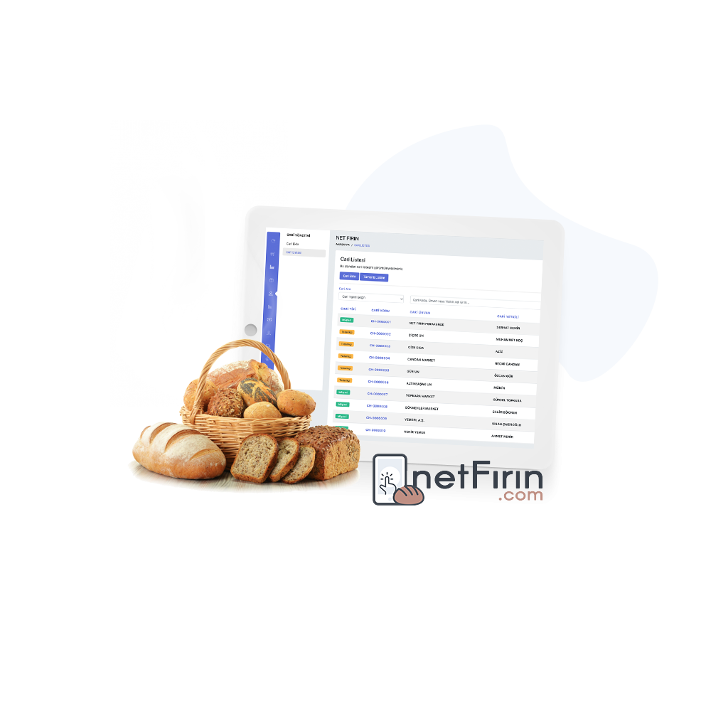 Bulut Tabanlı Fırın Pastane Yazılımı net Fırın Çıktı